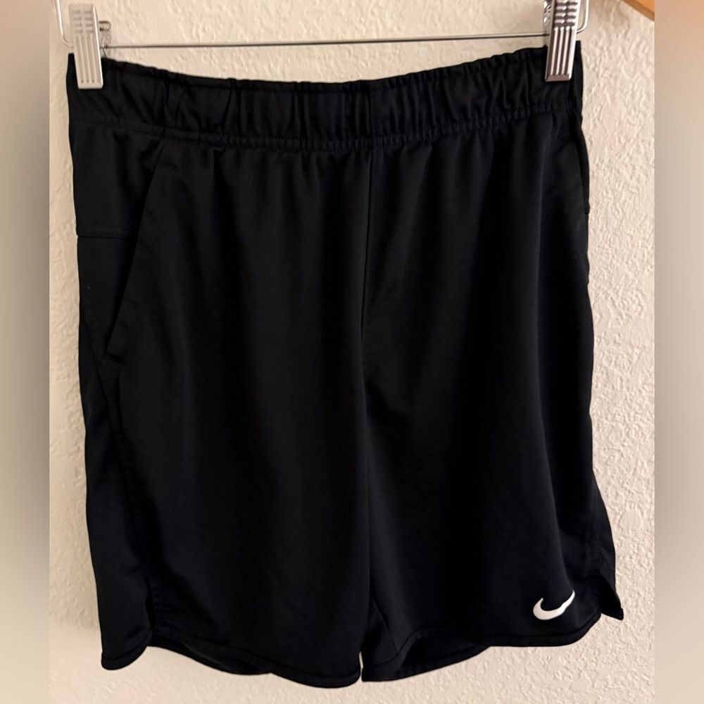 Nike Kids Black Athletic Shorts